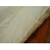 Стеганое одеяло из овечьей шерсти, плотность стандарт, чехол из сатина, молочное, размер 170*205