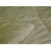 Стеганое одеяло из овечьей шерсти, плотность стандарт, чехол из сатина, молочное, размер 200*220