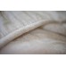 Тонкое и легкое стеганое одеяло из овечьей шерсти, молочное,  170*205