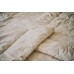 Стеганое одеяло из овечьей шерсти, особо теплое, молочное, размер  200*220